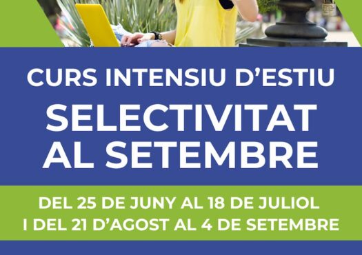 curs d'estiu selectivitat al setembre